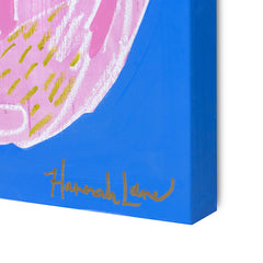 Spring Artichoke Royal Blue