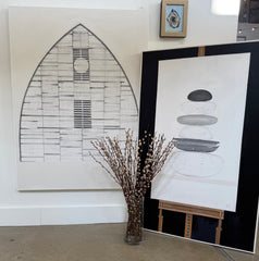 At the Easel