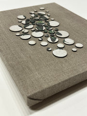 Green Butterfly Color Swarm