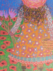 Gullah Girl in Pinafore (Back)