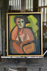 Figure and Banana Leaf