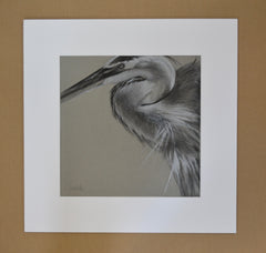 Windswept Heron