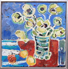 Still Life with Peaches