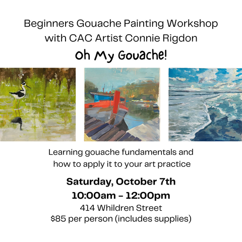 Gouache Painting Workshop with Connie Rigdon