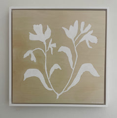 Birch & Blossoms I