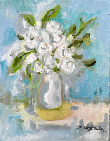 A Dozen White Flowers