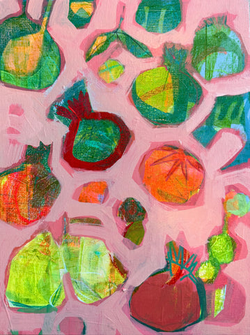 Pears, Pomegranates & Persimmons