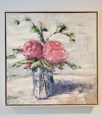 Two Pink Peonies