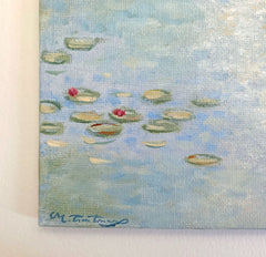 Monet Inspired Water Lillies