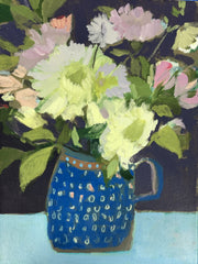 Petals in Polka Dotted Pitcher