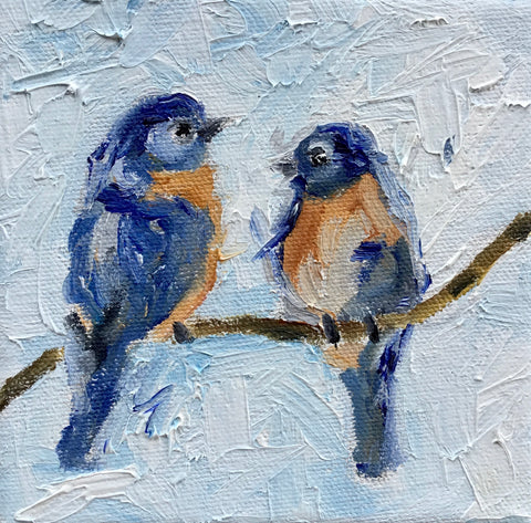 Two Bluebirds