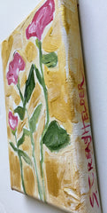 Floral Study in Gold