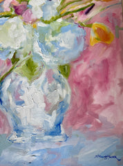 Floral and Palm Fronds