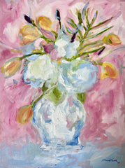 Floral and Palm Fronds