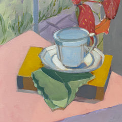 Teacup and Book