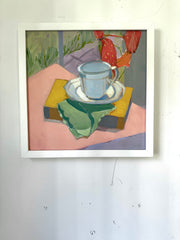 Teacup and Book