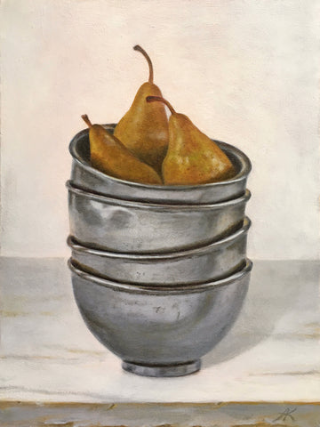 Pears and Bowls