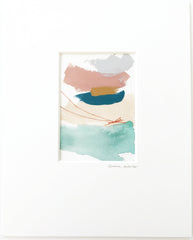 Color Study in Blush and Green
