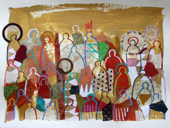 Crowd on Paper 3- Hannah Lane
