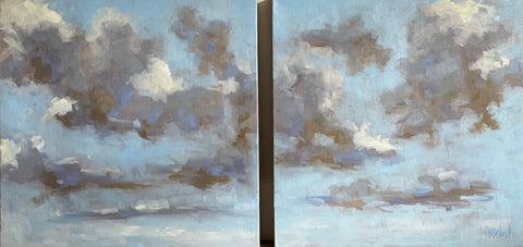 Sky's The Limit Diptych