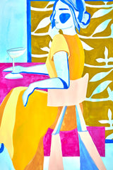 Lady in Yellow