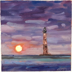Moonrise Over Folly- Tammy Medlin