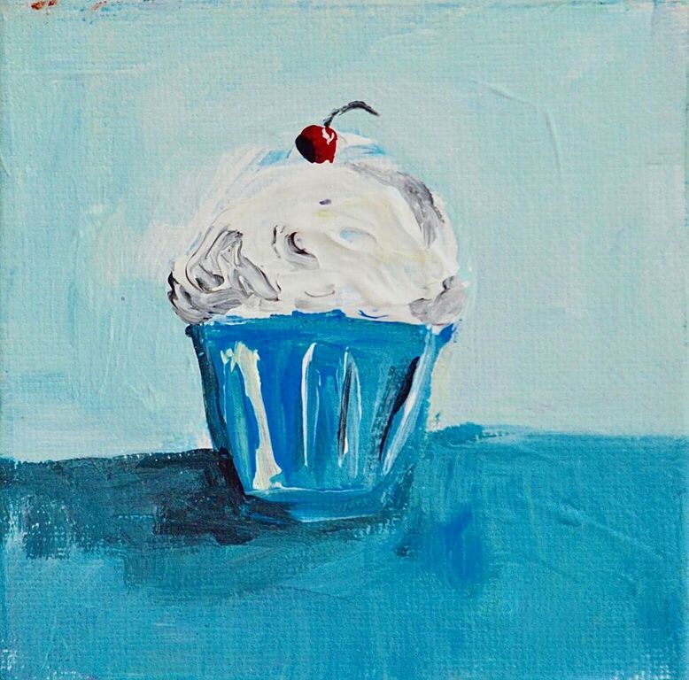 Blue Cupcake
