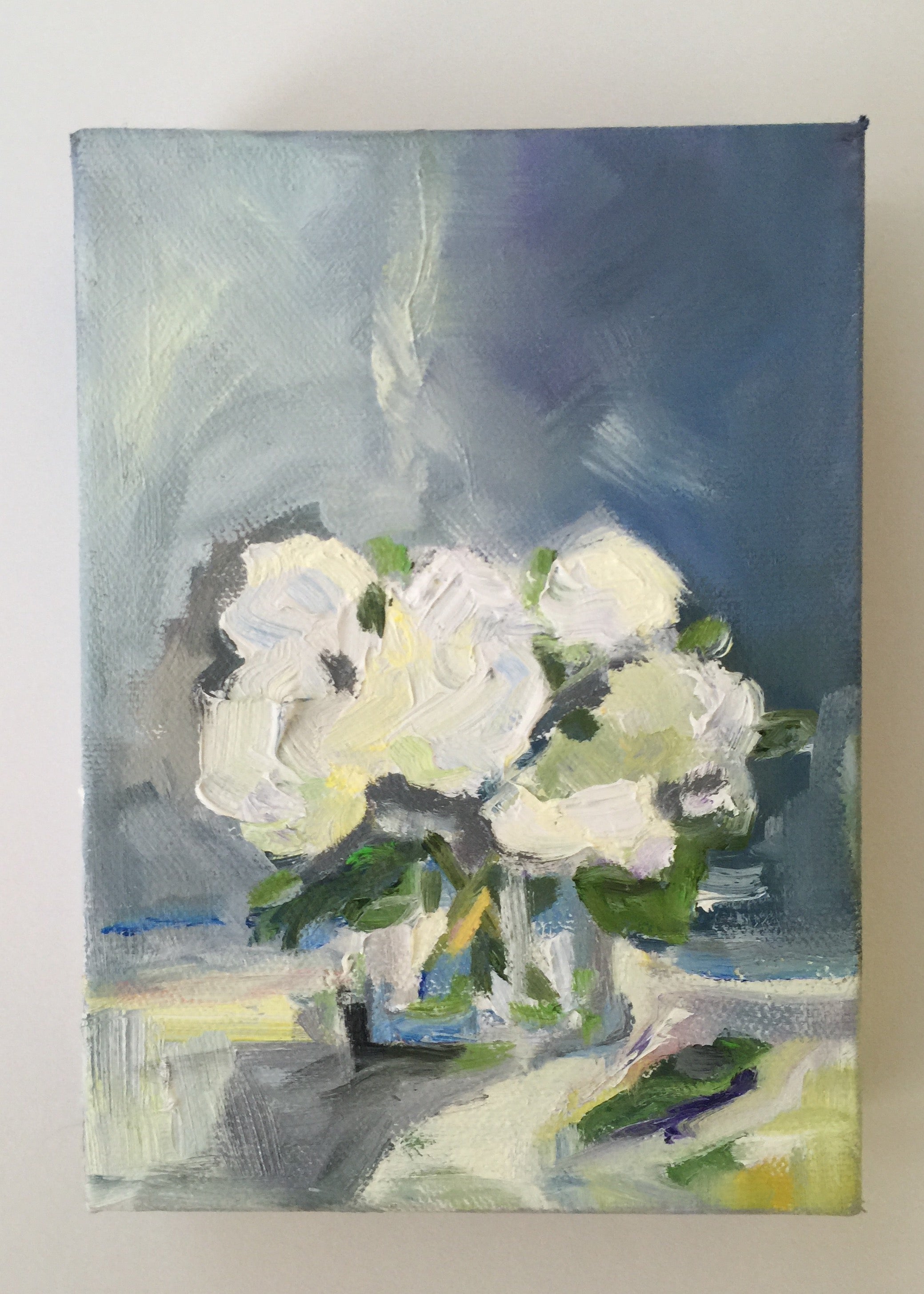 Hydrangeas On A Cloudy Day