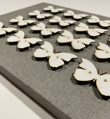 Butterflies on Panel