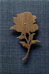 Single Stem Rose (Walnut) 7