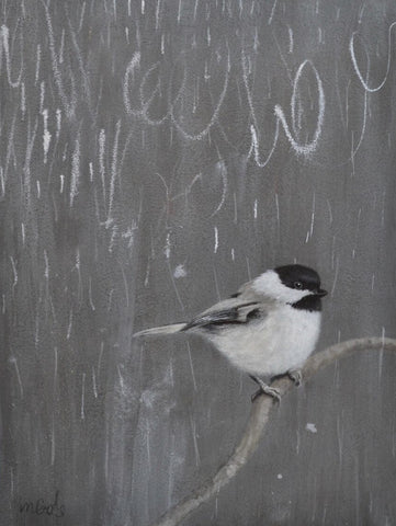 You Want to Play? (Carolina Chickadee) - Jane Ingols